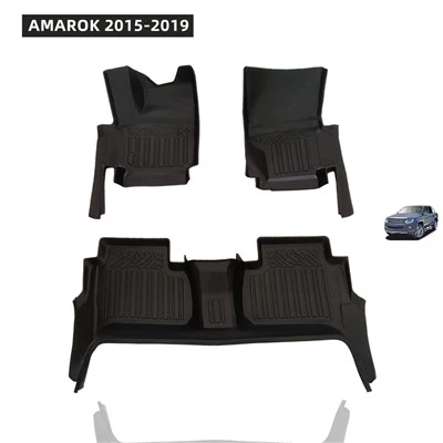 Vlastní-koberce do auta TPE pro AMAROK 2015-2019|Ochrana za každého počasí