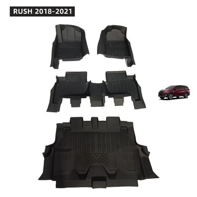 Tovární speciální luxusní Kvalitní 5D TPE autokoberce Vodotěsné autokoberce